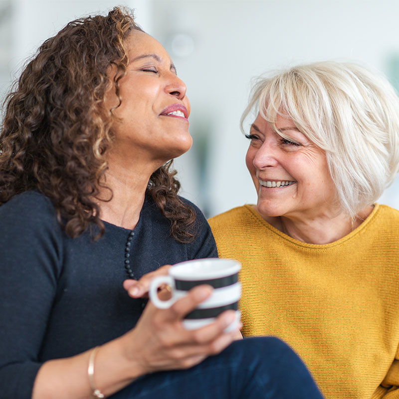 Grandma and daughter